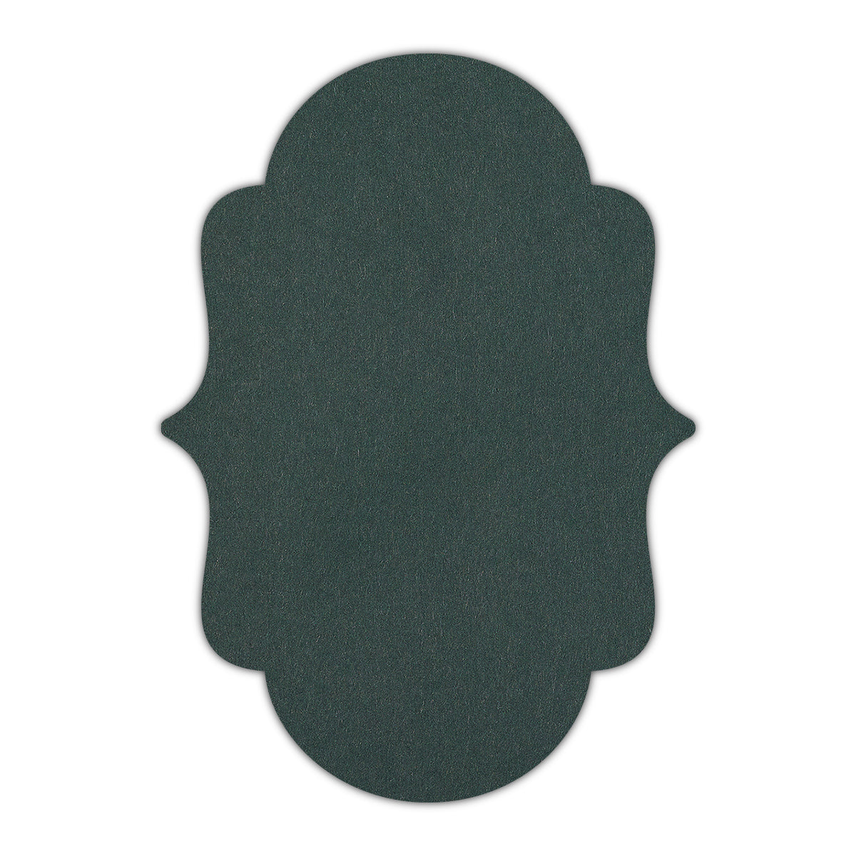 CMYK Print on Racing Green Cardstock | Shape P2 | 5" x 8"
