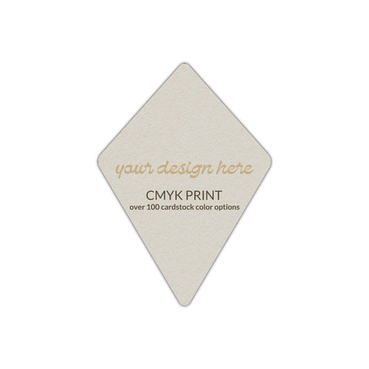 Shape P30 Diecut Card | CMYK Print | 11" x 14"
