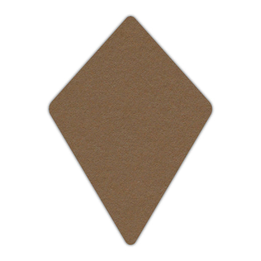 CMYK Print on Cappuccino Cardstock | Shape P30 | 11" x 14"