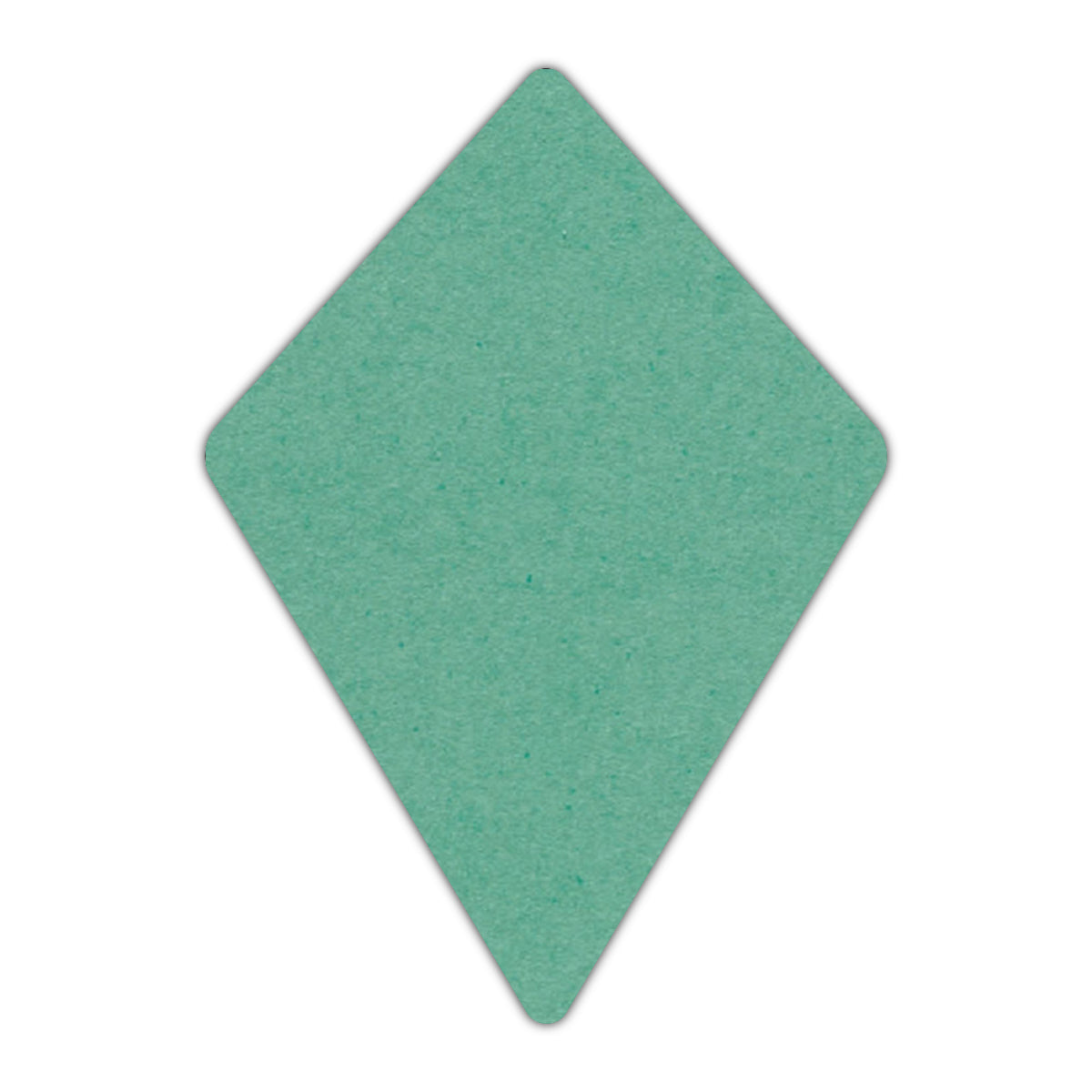 CMYK Print on Caribbean Blue Cardstock | Shape P30 | 5.5" x 8.5"