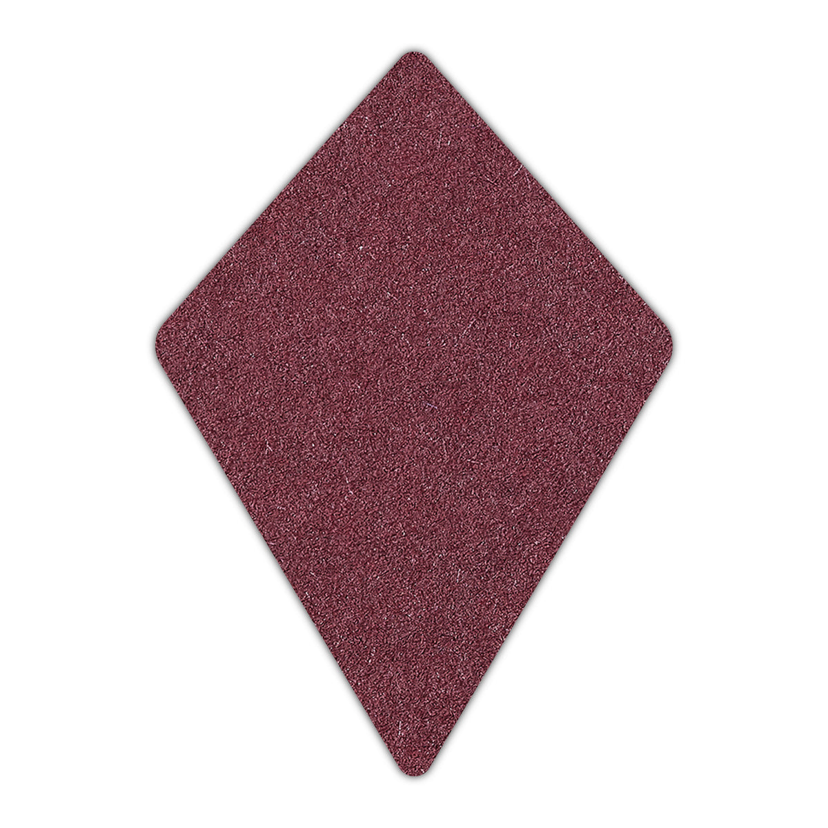 CMYK Print on Claret Cardstock | Shape P30 | 2" x 3"