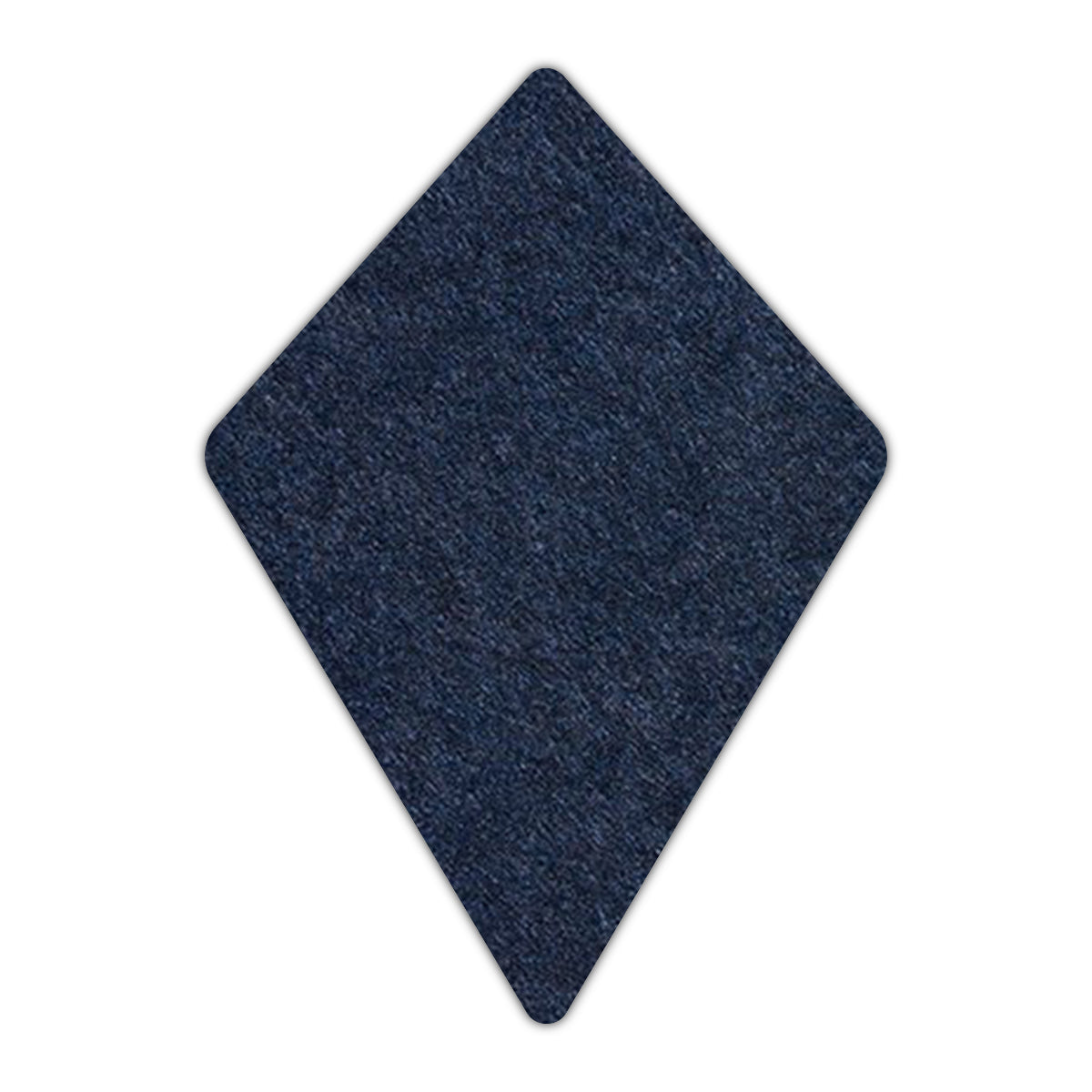 CMYK Print on Dark Navy Blue Cardstock | Shape P30 | 2" x 3.5"