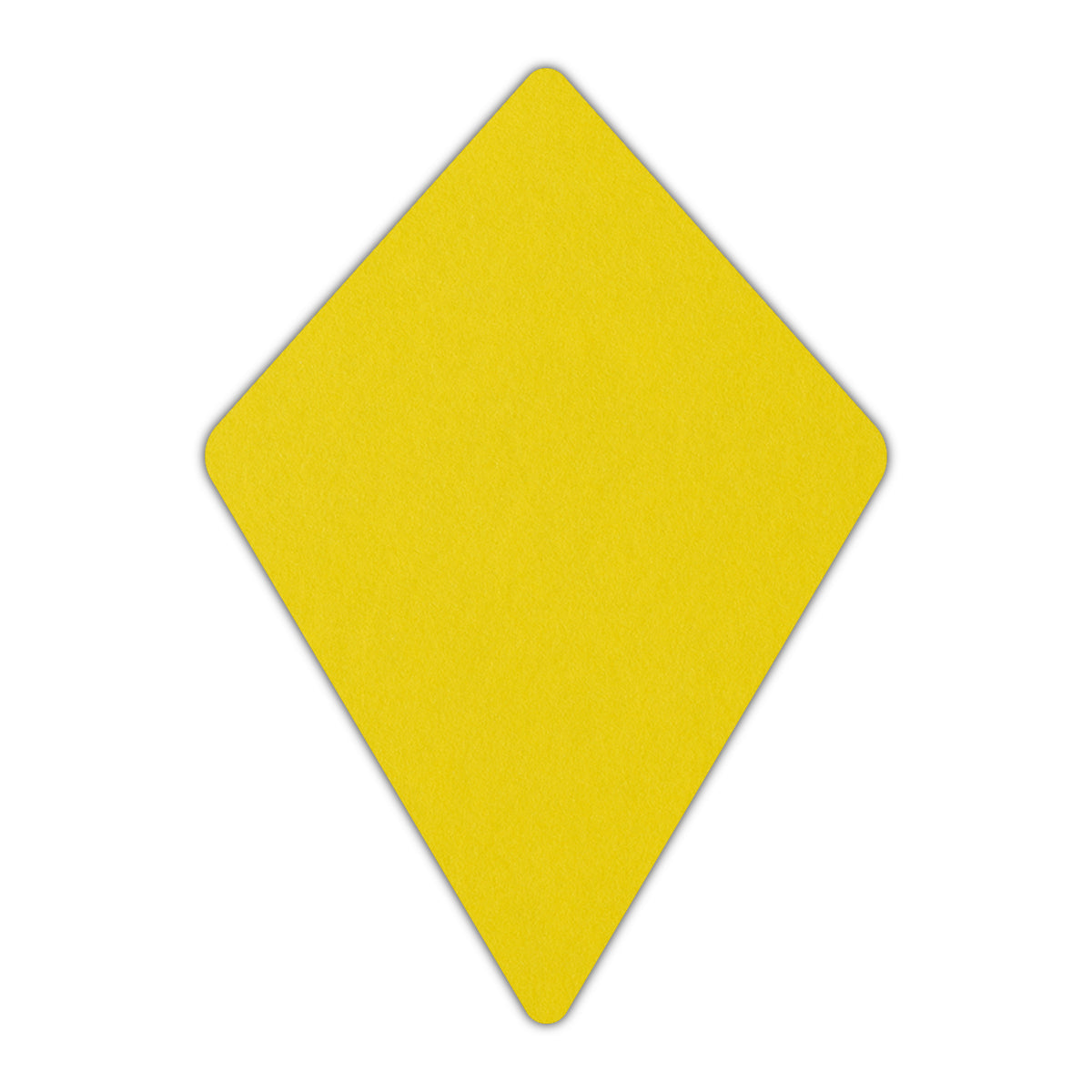 CMYK Print on Factory Yellow Cardstock | Shape P30 | 3" x 5"