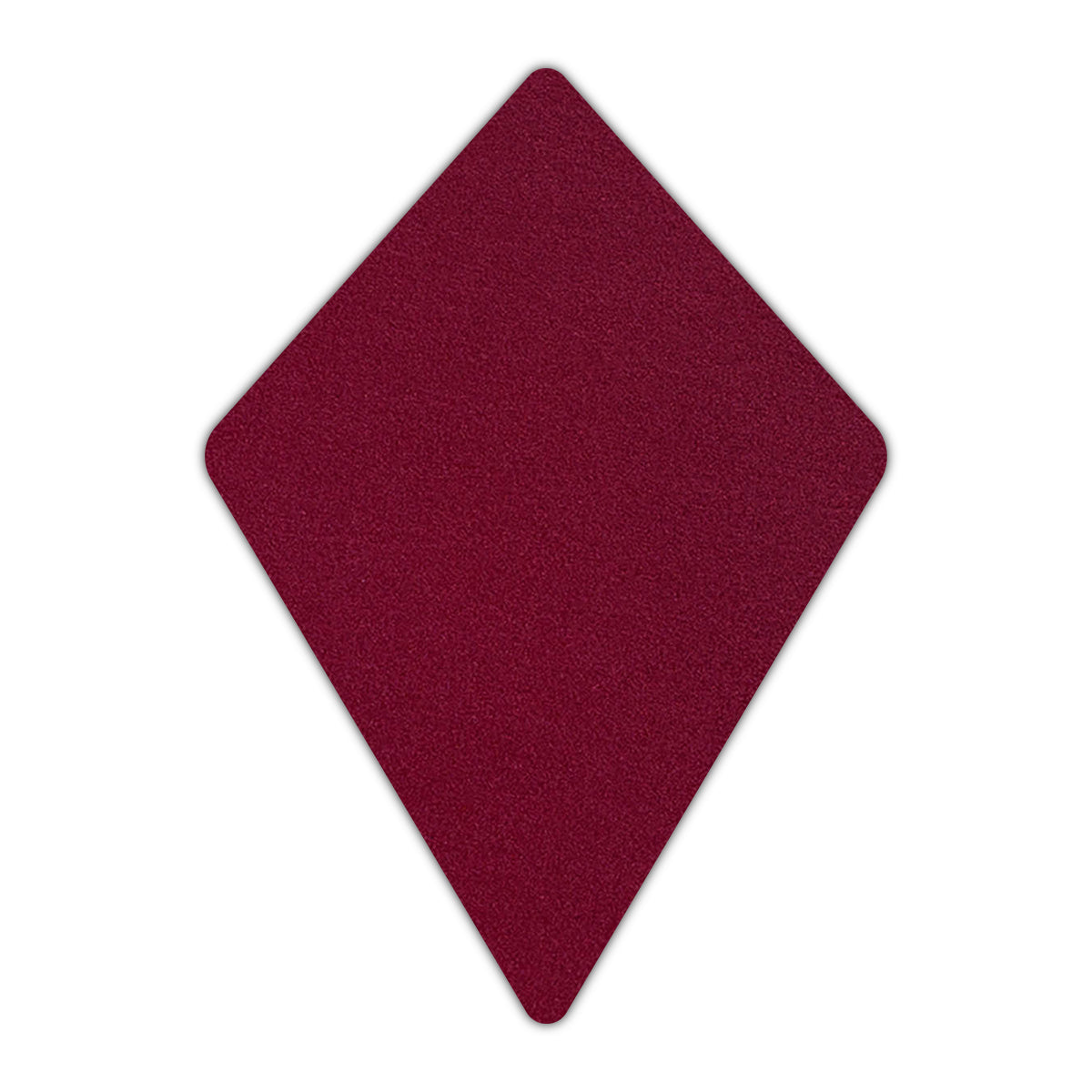 CMYK Print on Shimmer Red Lacquer Cardstock | Shape P30 | 2" x 3.5"