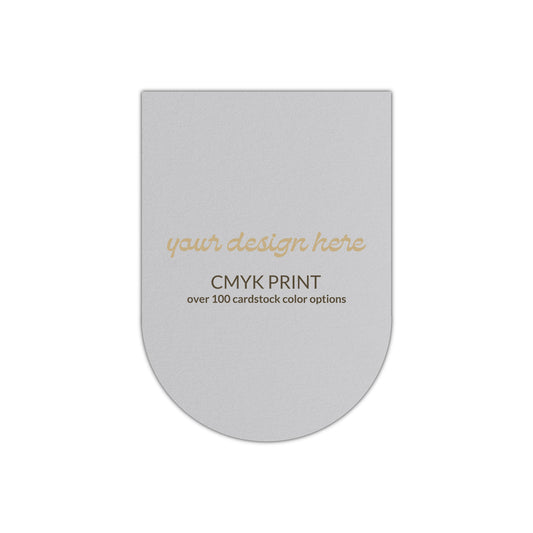 Shape P31 Diecut Card | CMYK Print | 12" x 18"