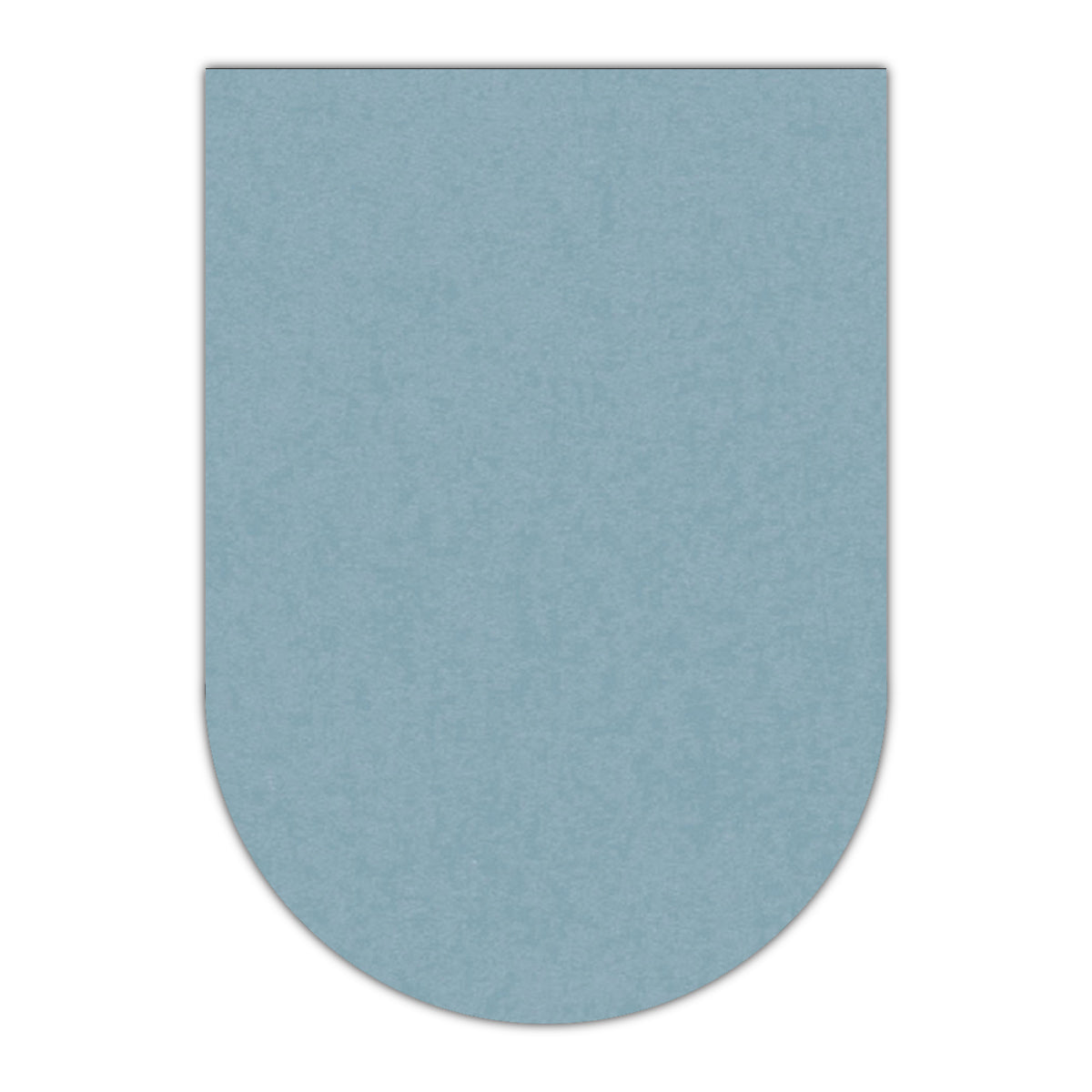 CMYK Print on Baltic Sea Cardstock | Shape P31 | 3" x 4"