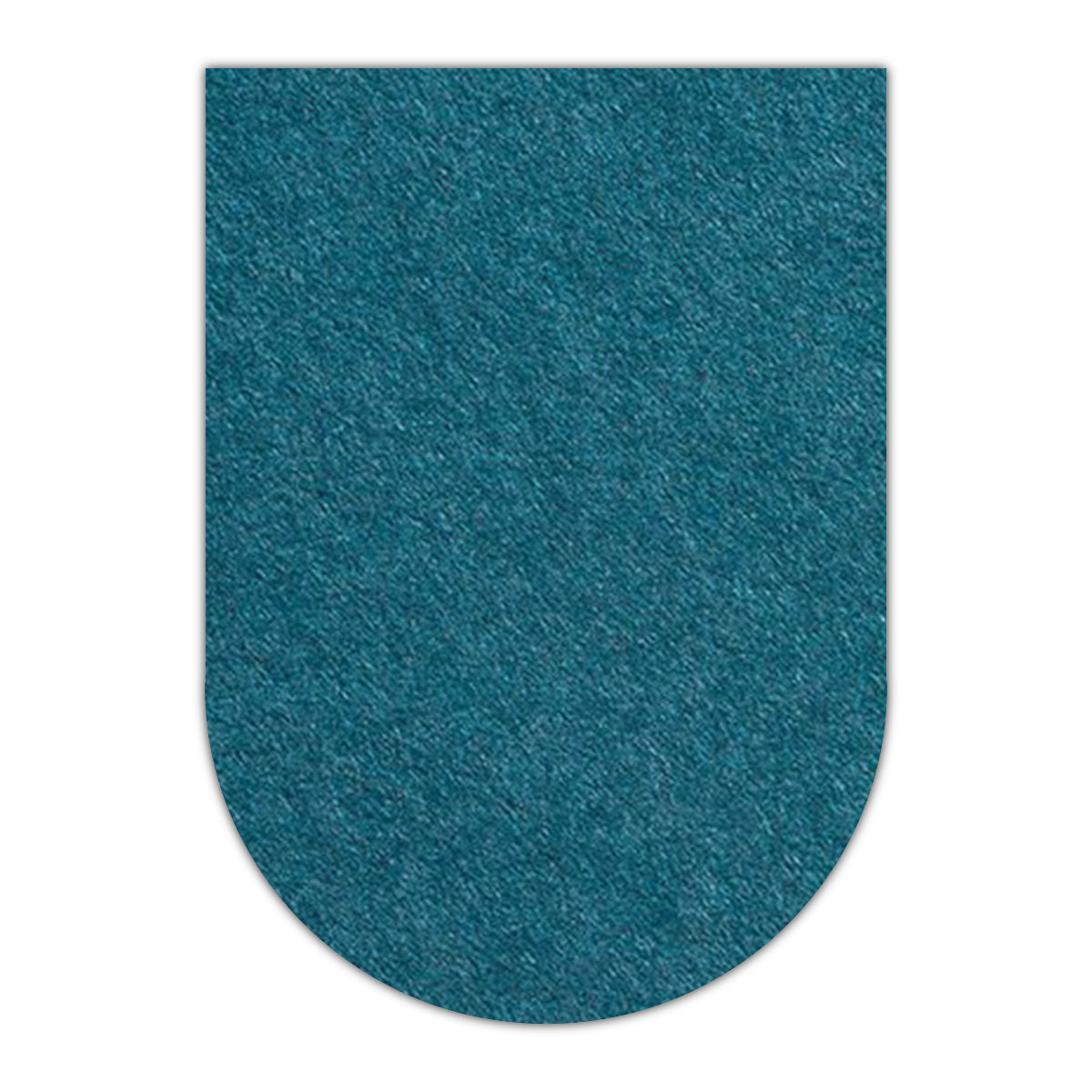 CMYK Print on Dark Teal Blue Cardstock | Shape P31 | 12" x 18"