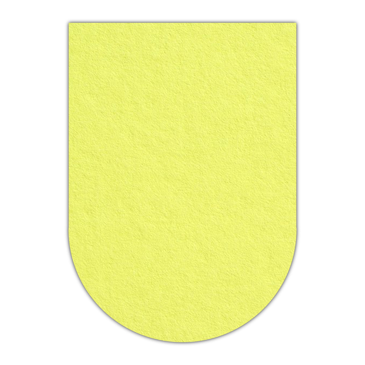CMYK Print on Key Lime Cardstock | Shape P31 | 8" x 10"