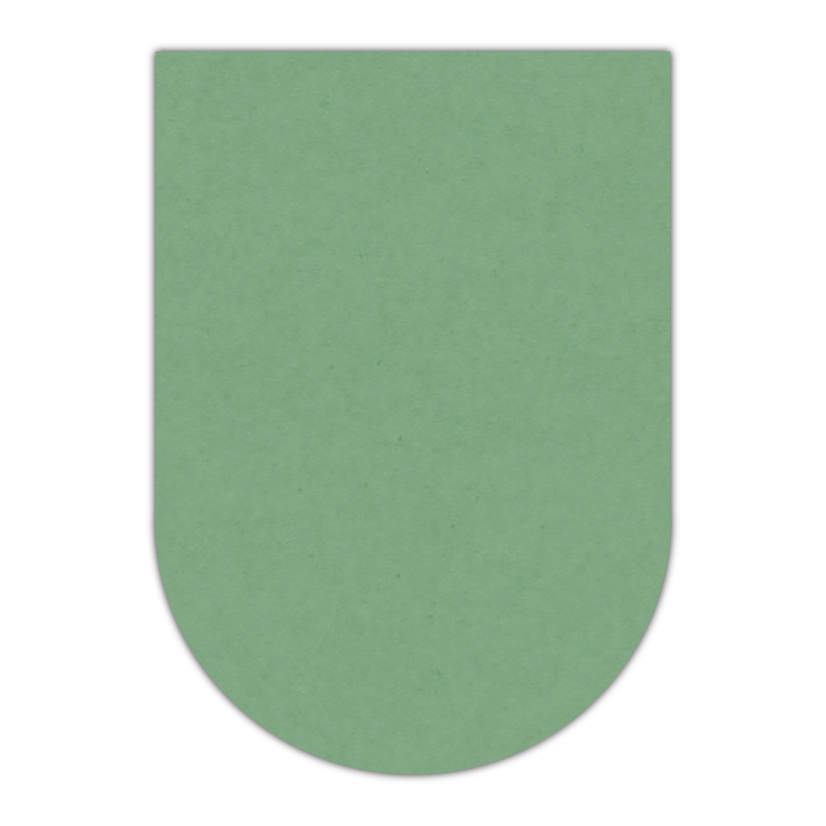 CMYK Print on Matcha Tea Cardstock | Shape P31 | 11" x 14"