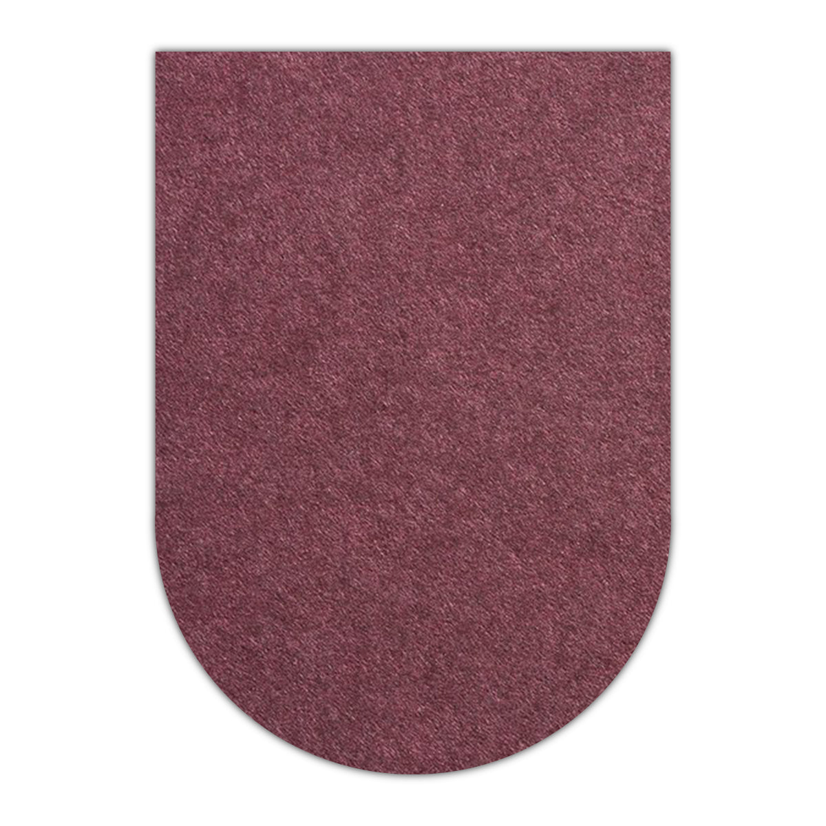 CMYK Print on Merlot Cardstock | Shape P31 | 3.5" x 5"