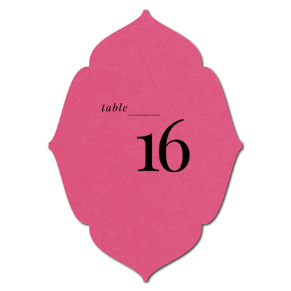 Individually Personalized Wedding Prints on Diecut Cardstock - Shape P32