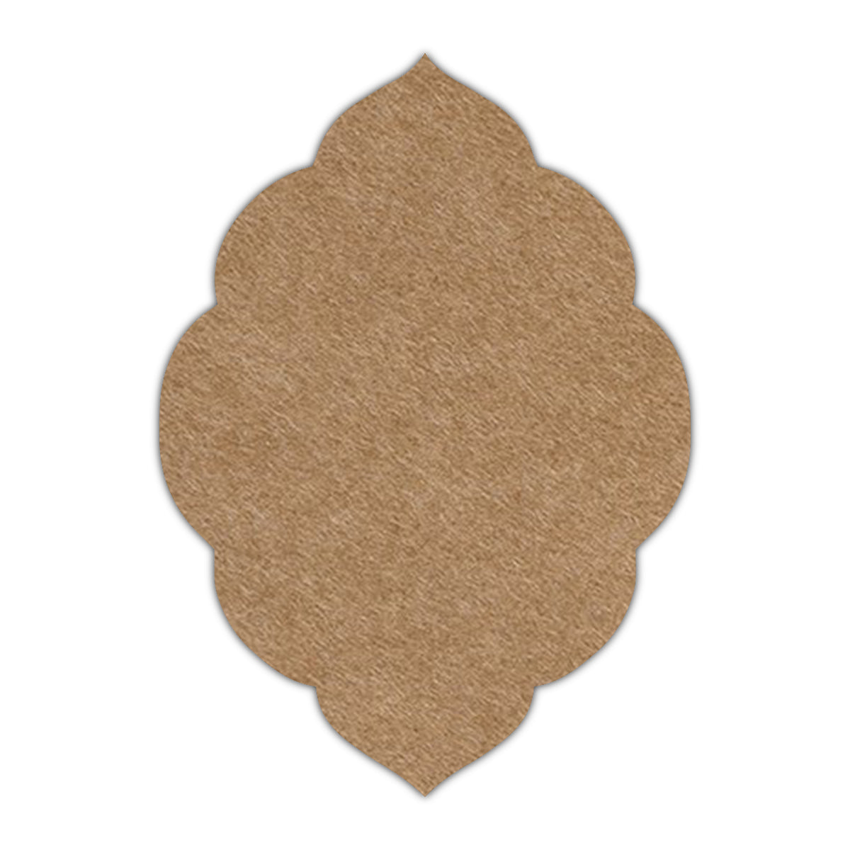 CMYK Print on Beach Sand Cardstock | Shape P32 | 8" x 10"