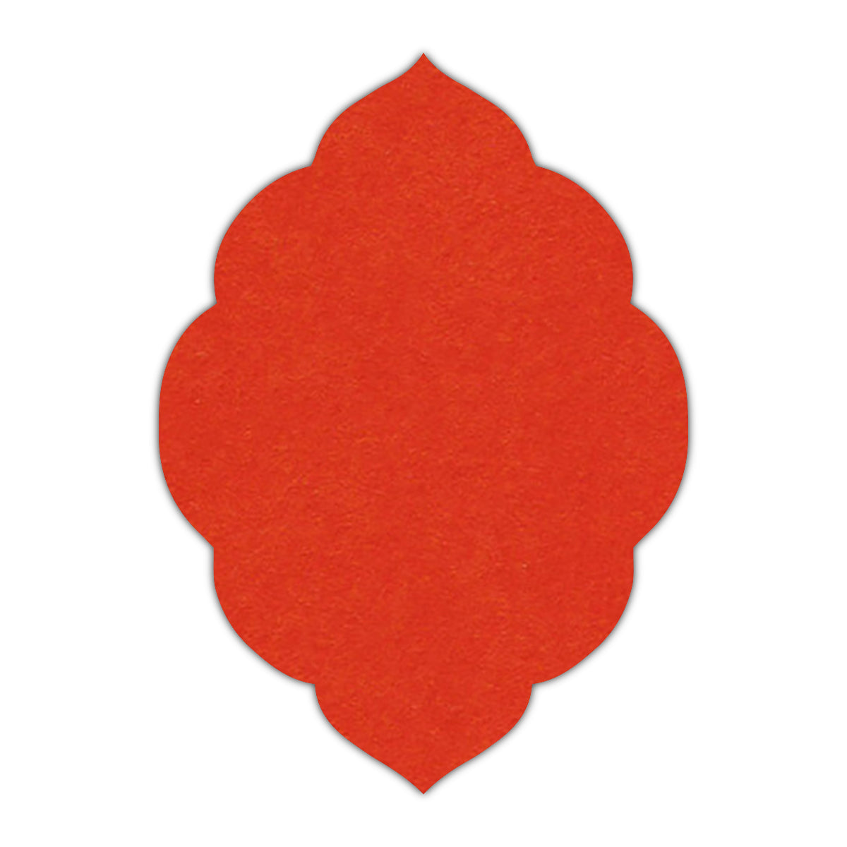 CMYK Print on Chili Pepper Cardstock | Shape P32 | 8" x 10"