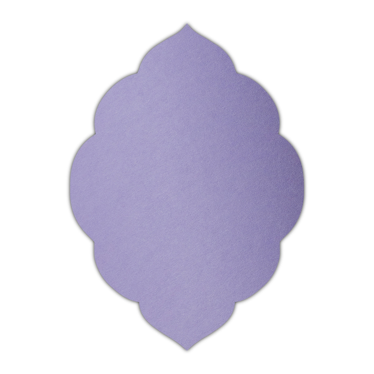 CMYK Print on Lavender Cardstock | Shape P32 | 5.5" x 8.5"