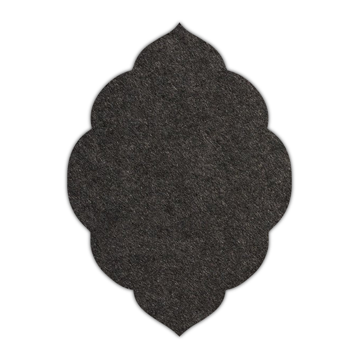 CMYK Print on Licorice Black Cardstock | Shape P32 | 2.5" x 3.5"