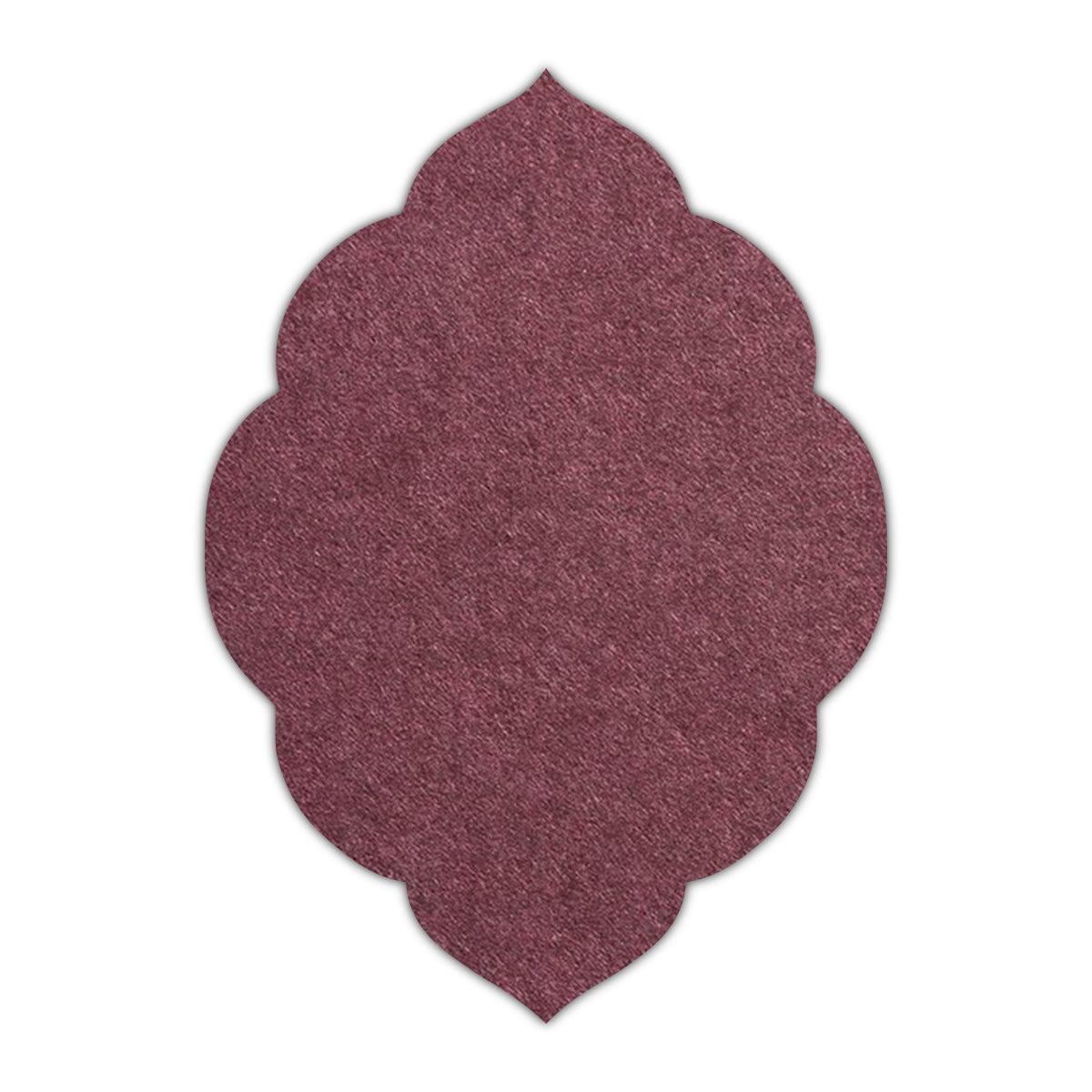 CMYK Print on Merlot Cardstock | Shape P32 | 8" x 10"