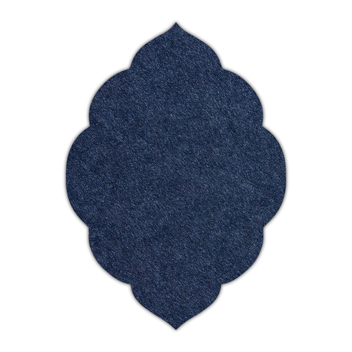 CMYK Print on Midnight Blue Cardstock | Shape P32 | 8" x 10"