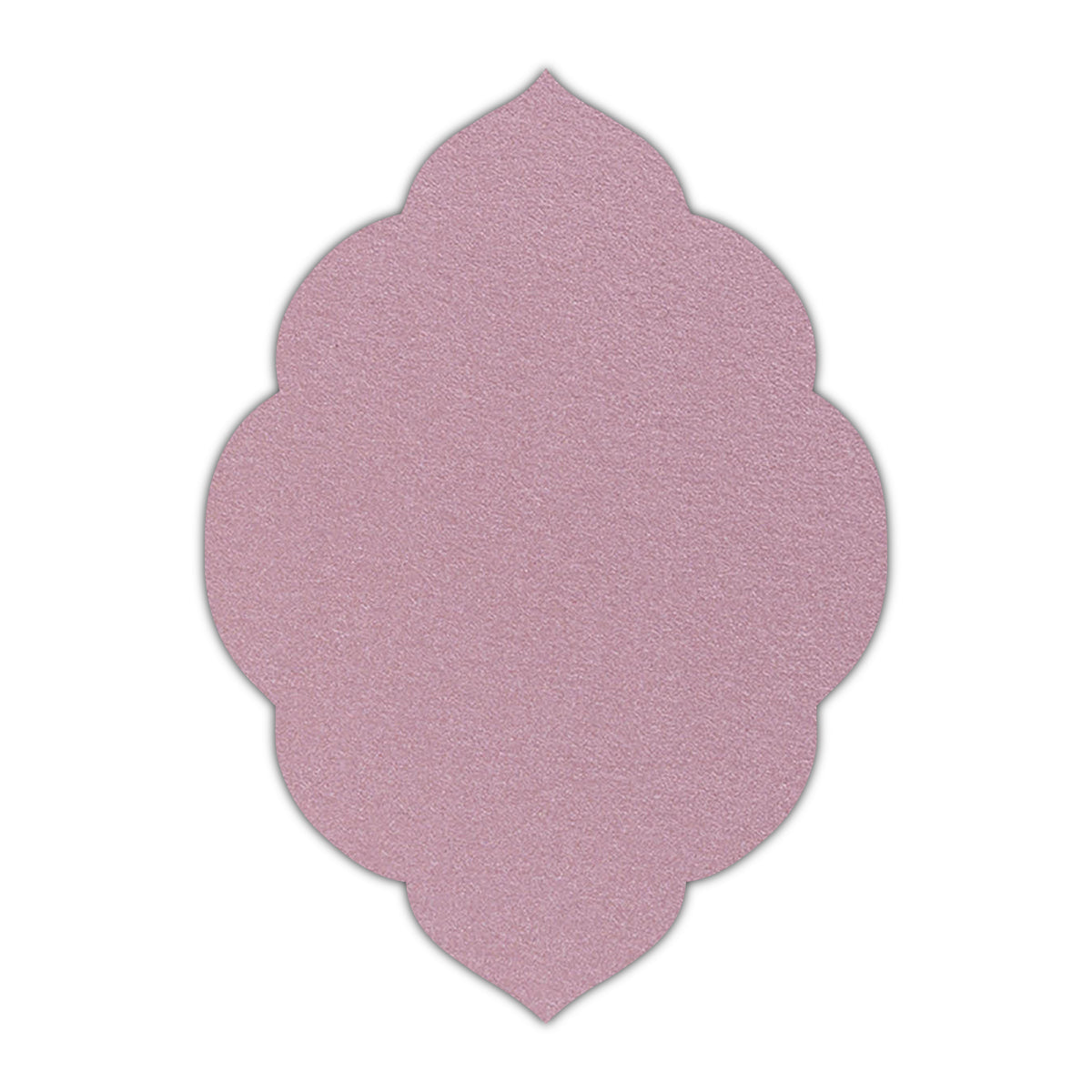 CMYK Print on Shimmer Rose Gold Cardstock | Shape P32 | 5.5" x 8.5"
