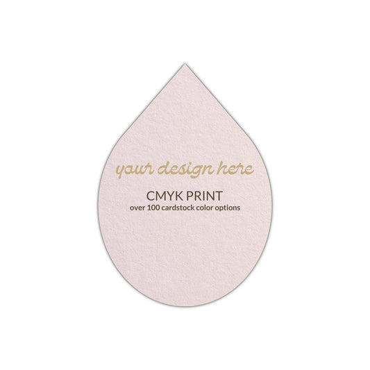 Shape P33 Diecut Card | CMYK Print | 6" x 9"