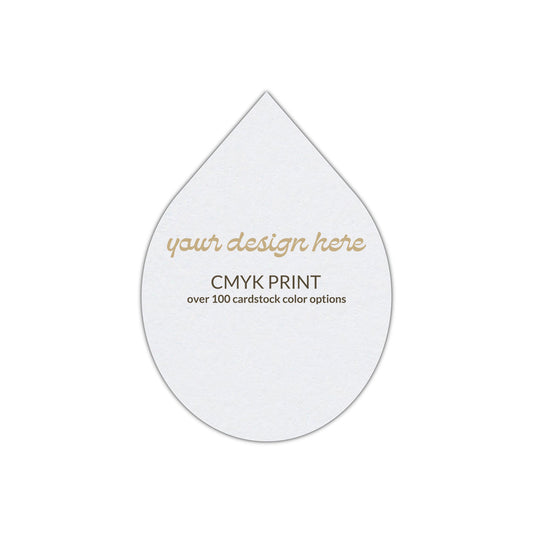 Shape P33 Diecut Card | CMYK Print | 2.5" x 3.5"
