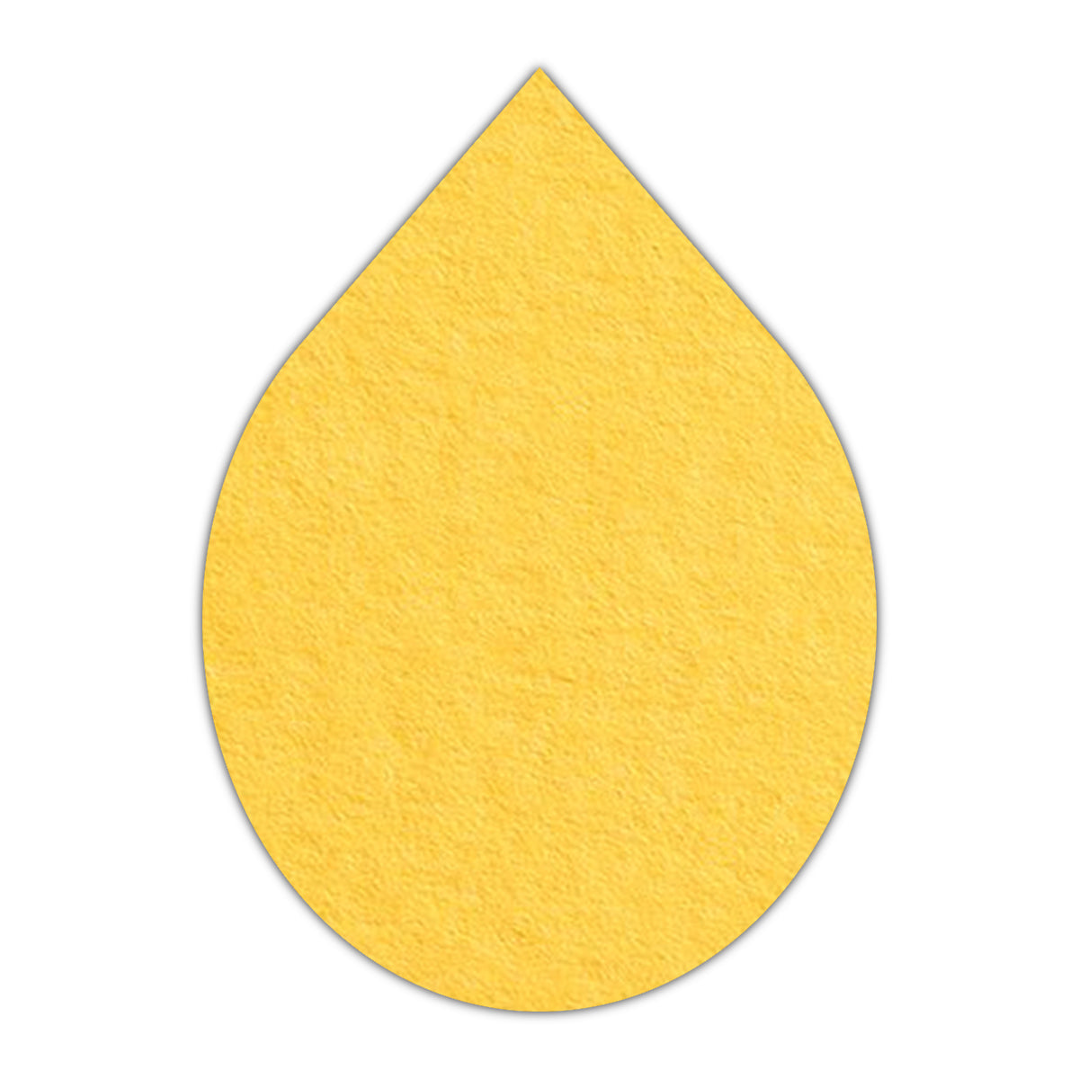 CMYK Print on Canary Yellow Cardstock | Shape P33 | 3" x 4"