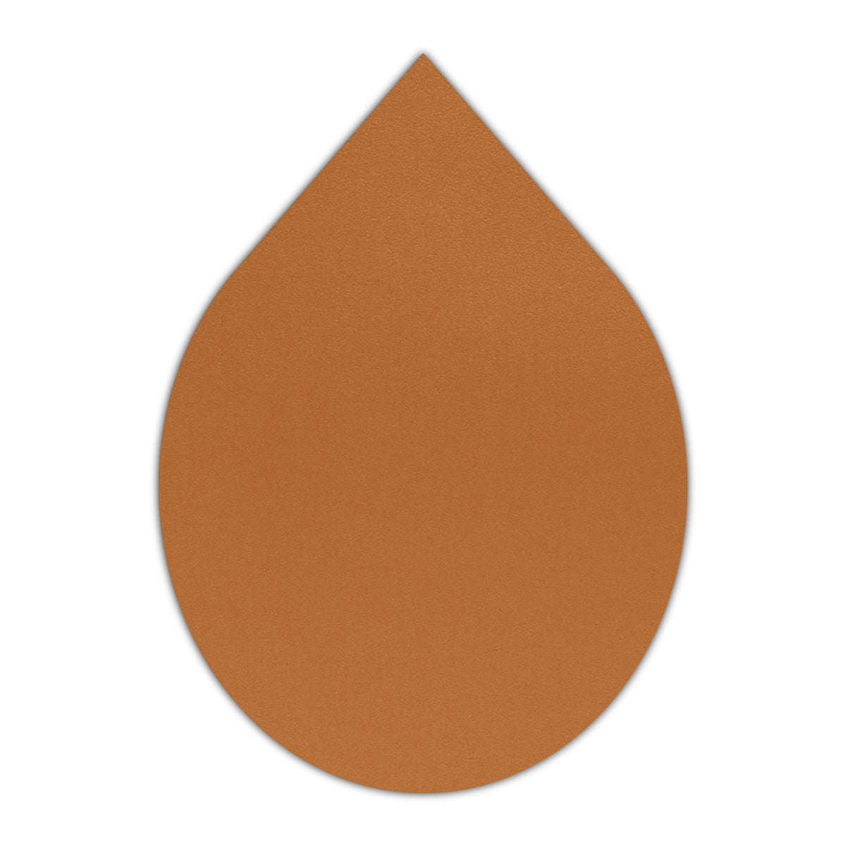 CMYK Print on Shimmer Copper Cardstock | Shape P33 | 3" x 5"