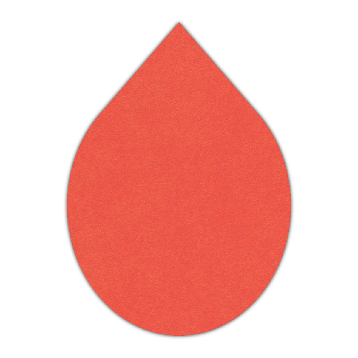 CMYK Print on Coral Cardstock | Shape P33 | 8" x 10"