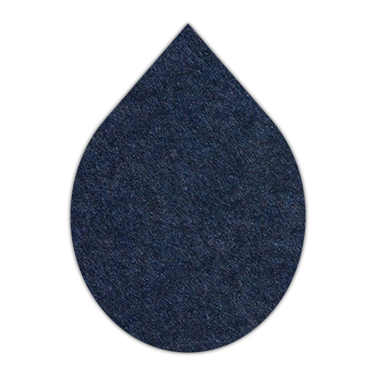 CMYK Print on Dark Navy Blue Cardstock | Shape P33 | 5" x 8"