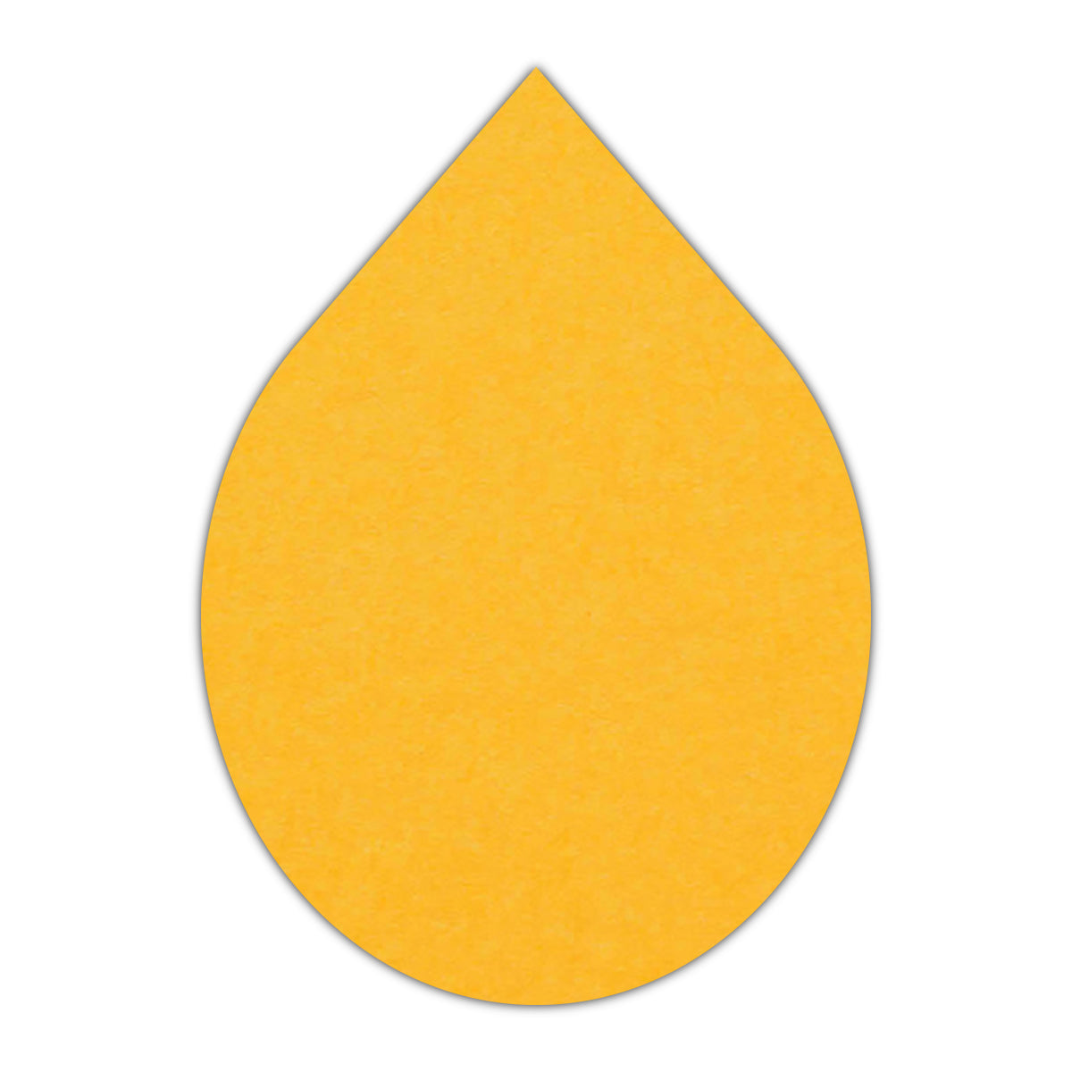 CMYK Print on Indian Yellow Cardstock | Shape P33 | 3.5" x 5"