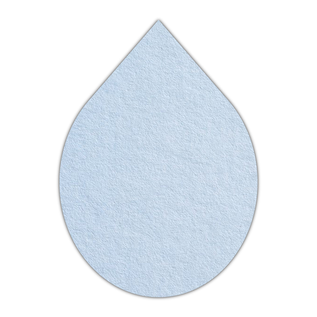 CMYK Print on Light Sky Blue Cardstock | Shape P33 | 2" x 3"
