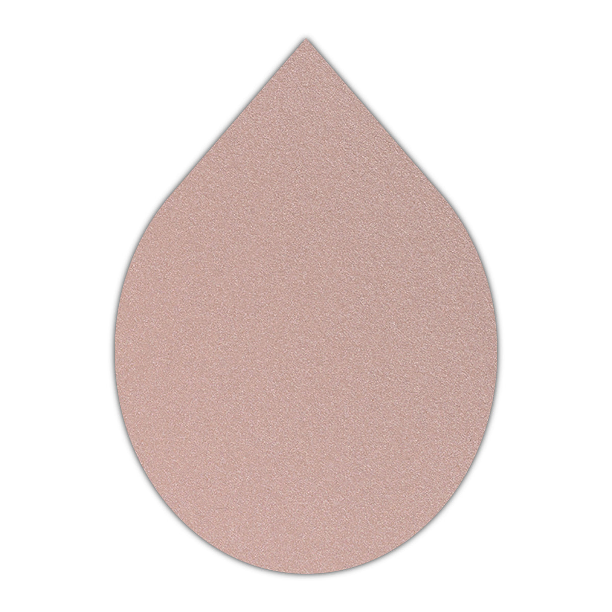 CMYK Print on Shimmer Nude Cardstock | Shape P33 | 3" x 4"