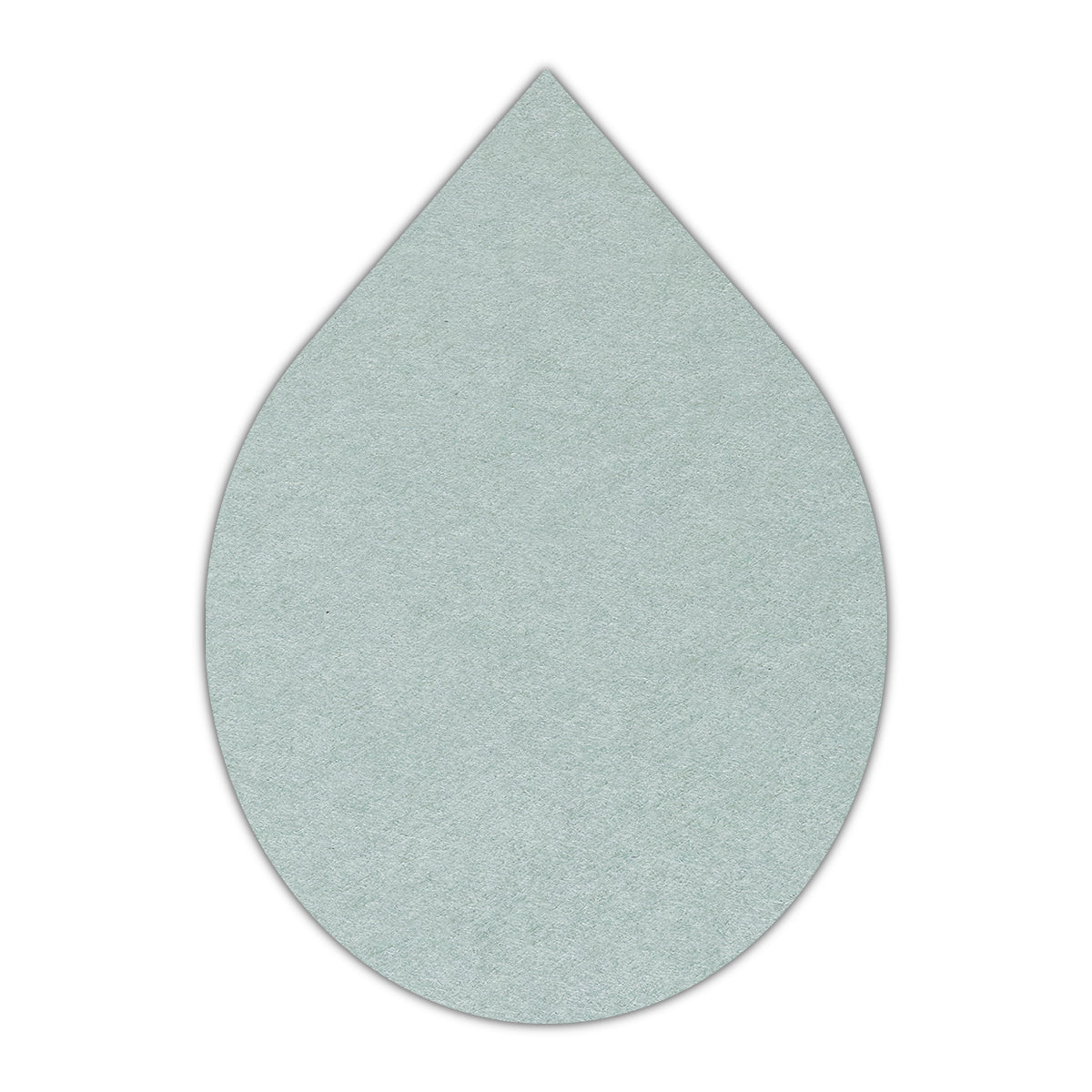 CMYK Print on Powder Green Cardstock | Shape P33 | 3" x 5"