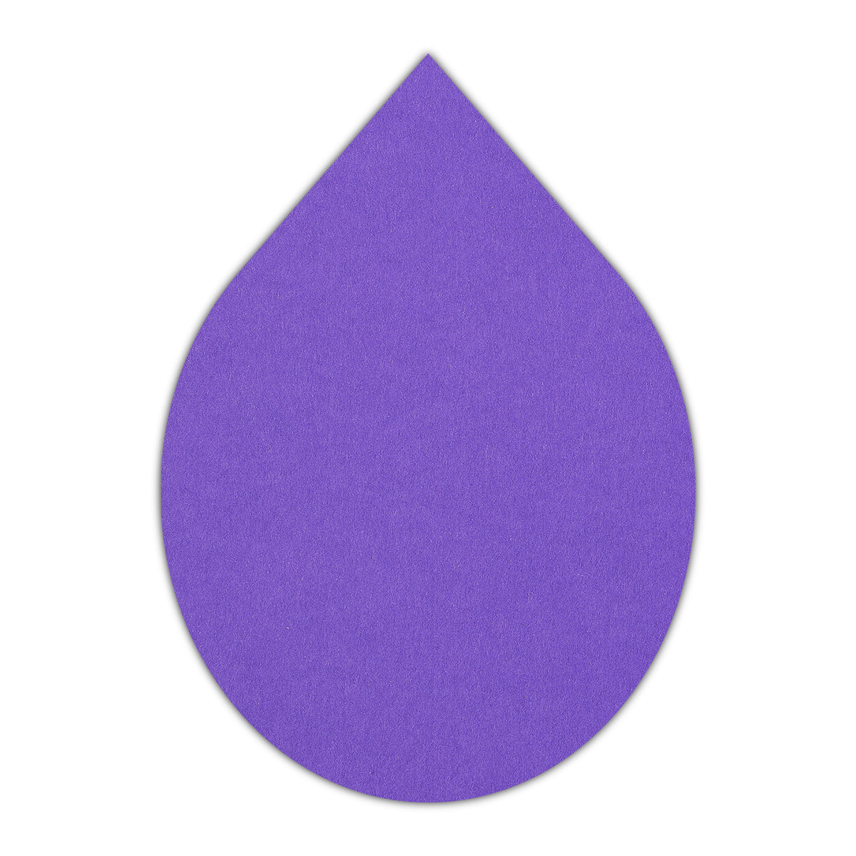 CMYK Print on Purple Cardstock | Shape P33 | 3" x 4"