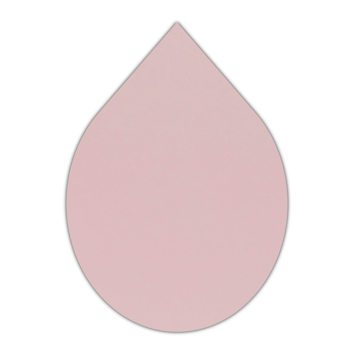 CMYK Print on Shimmer Rose Quartz Cardstock | Shape P33 | 5" x 8"