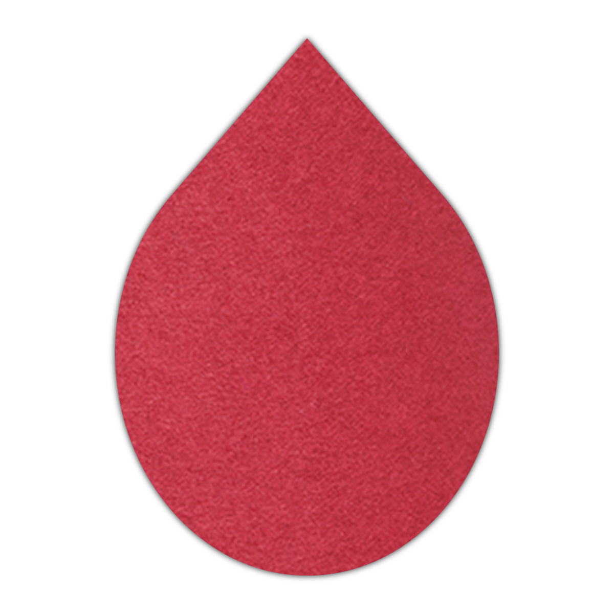 CMYK Print on Scarlet Cardstock | Shape P33 | 2" x 3.5"
