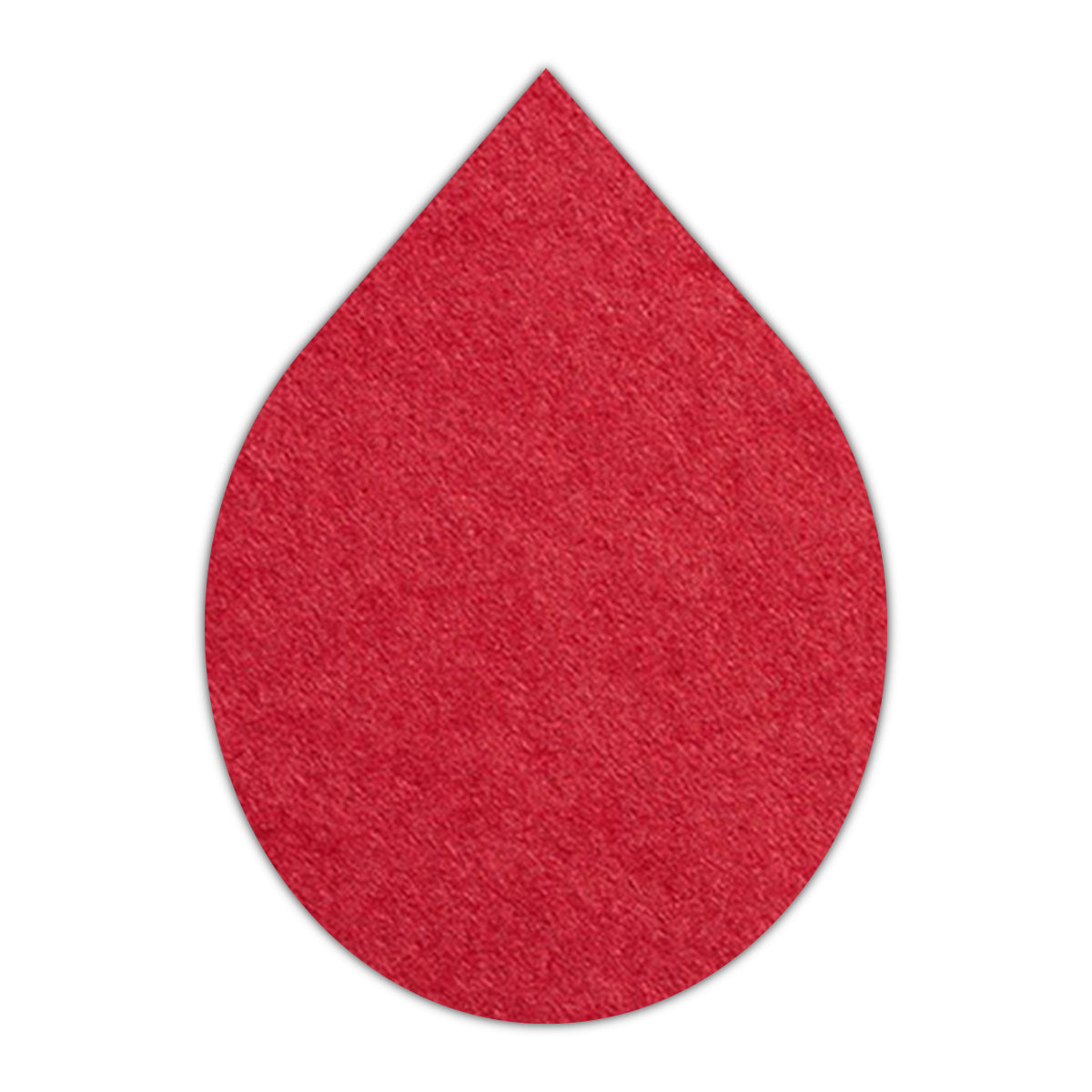 CMYK Print on Scarlet Red Cardstock | Shape P33 | 11" x 14"