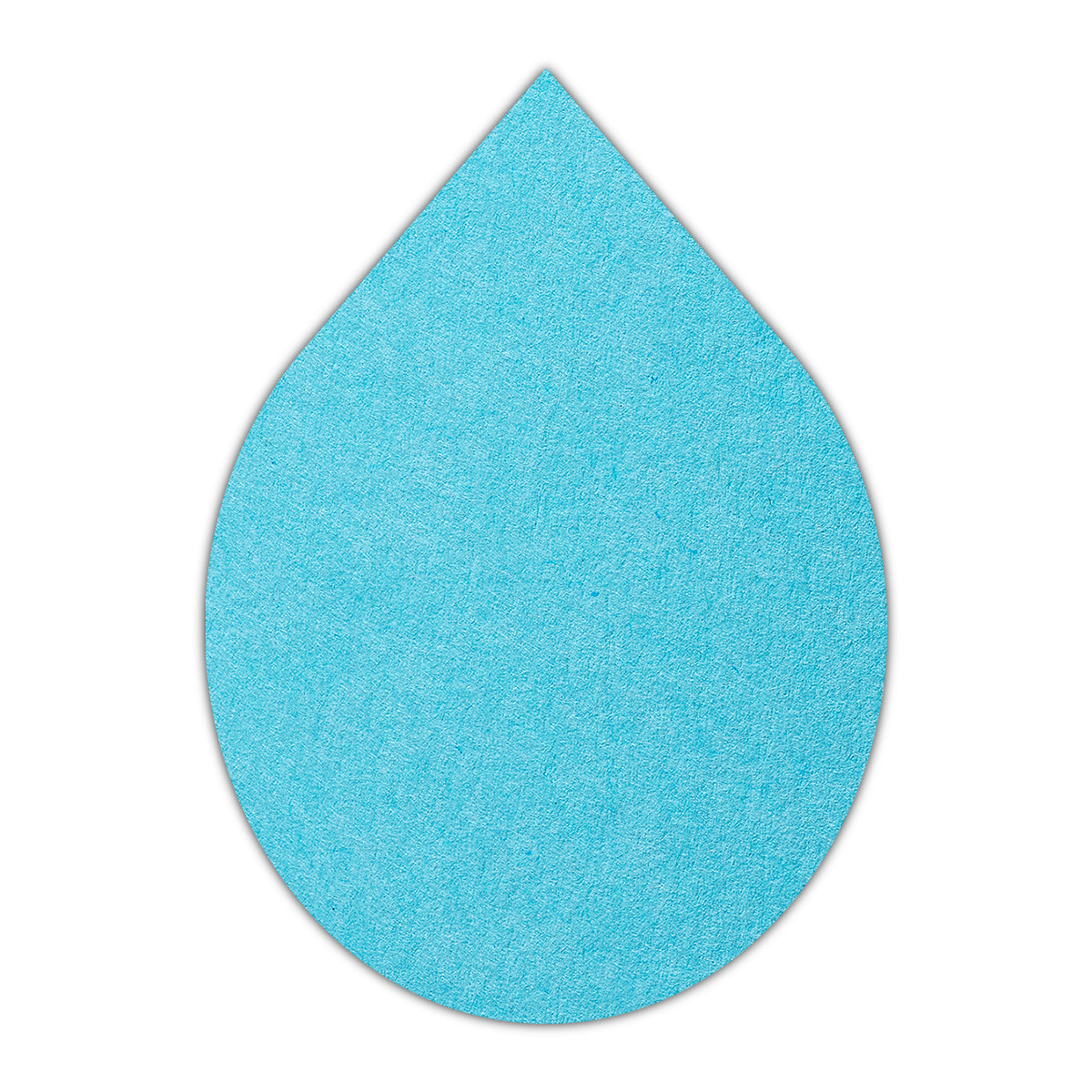 CMYK Print on Turquoise Cardstock | Shape P33 | 8.5" x 11"
