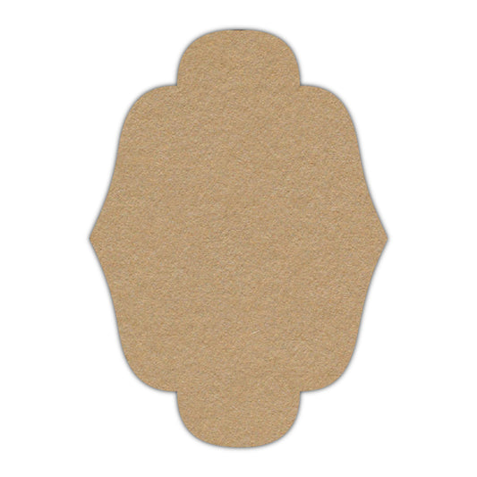 CMYK Print on Camel Cardstock | Shape P34 | 11" x 14"