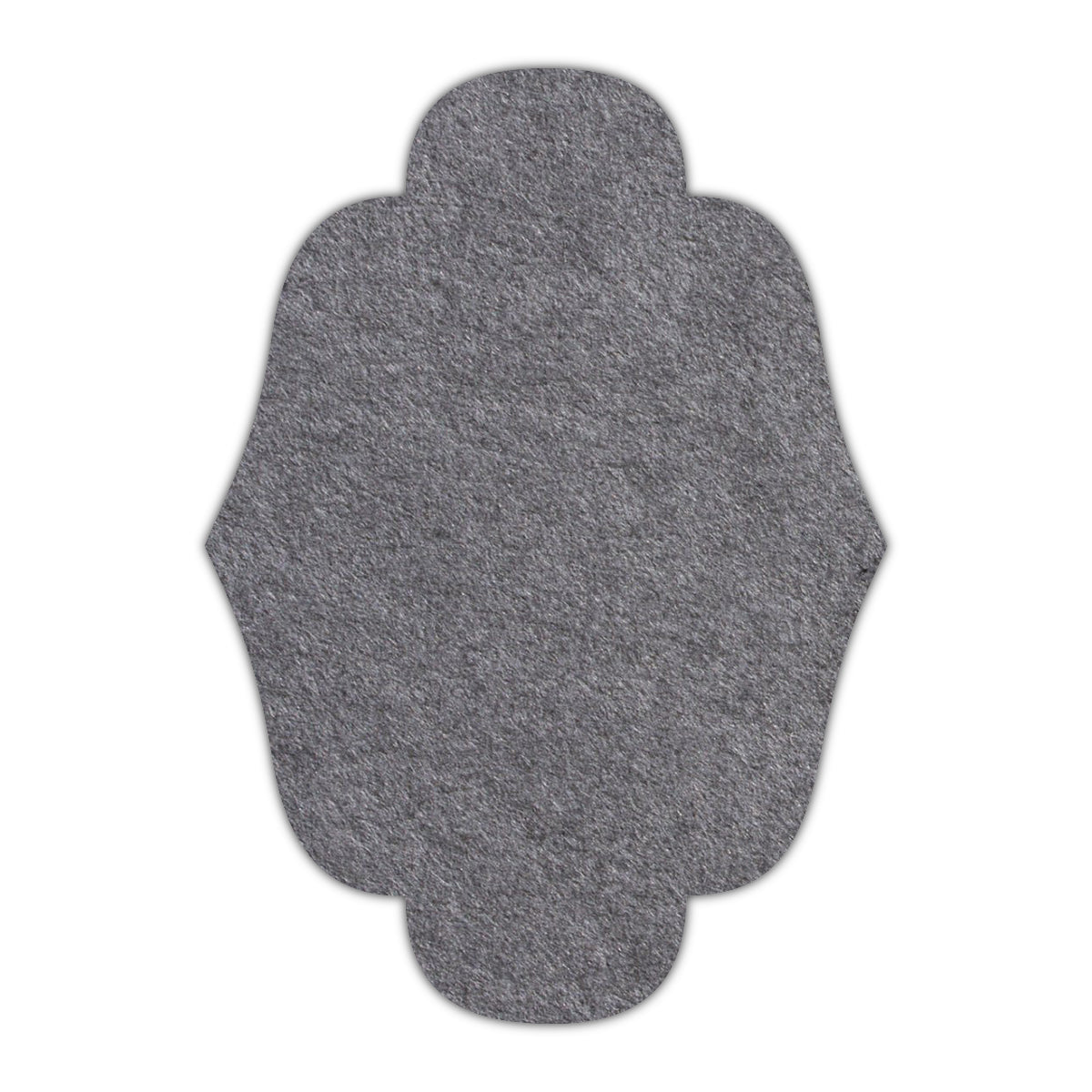 CMYK Print on Cobblestone Gray Cardstock | Shape P34 | 5" x 8"