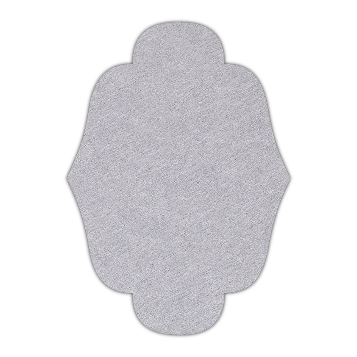 CMYK Print on Cool Grey Cardstock | Shape P34 | 8" x 10"