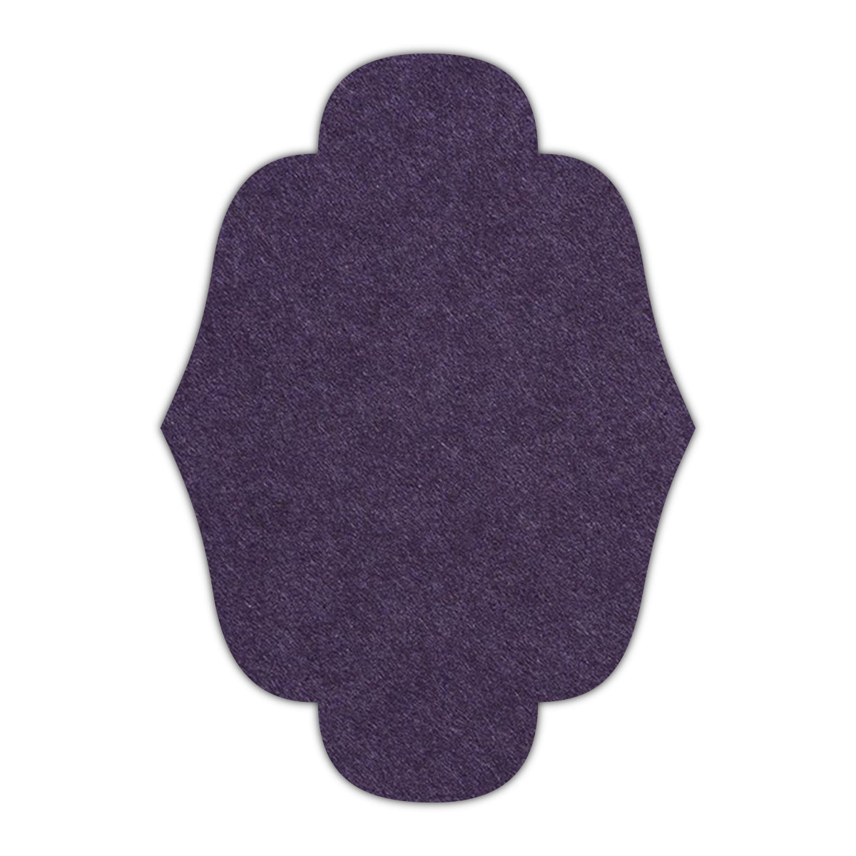 CMYK Print on Grape Cardstock | Shape P34 | 5" x 8"