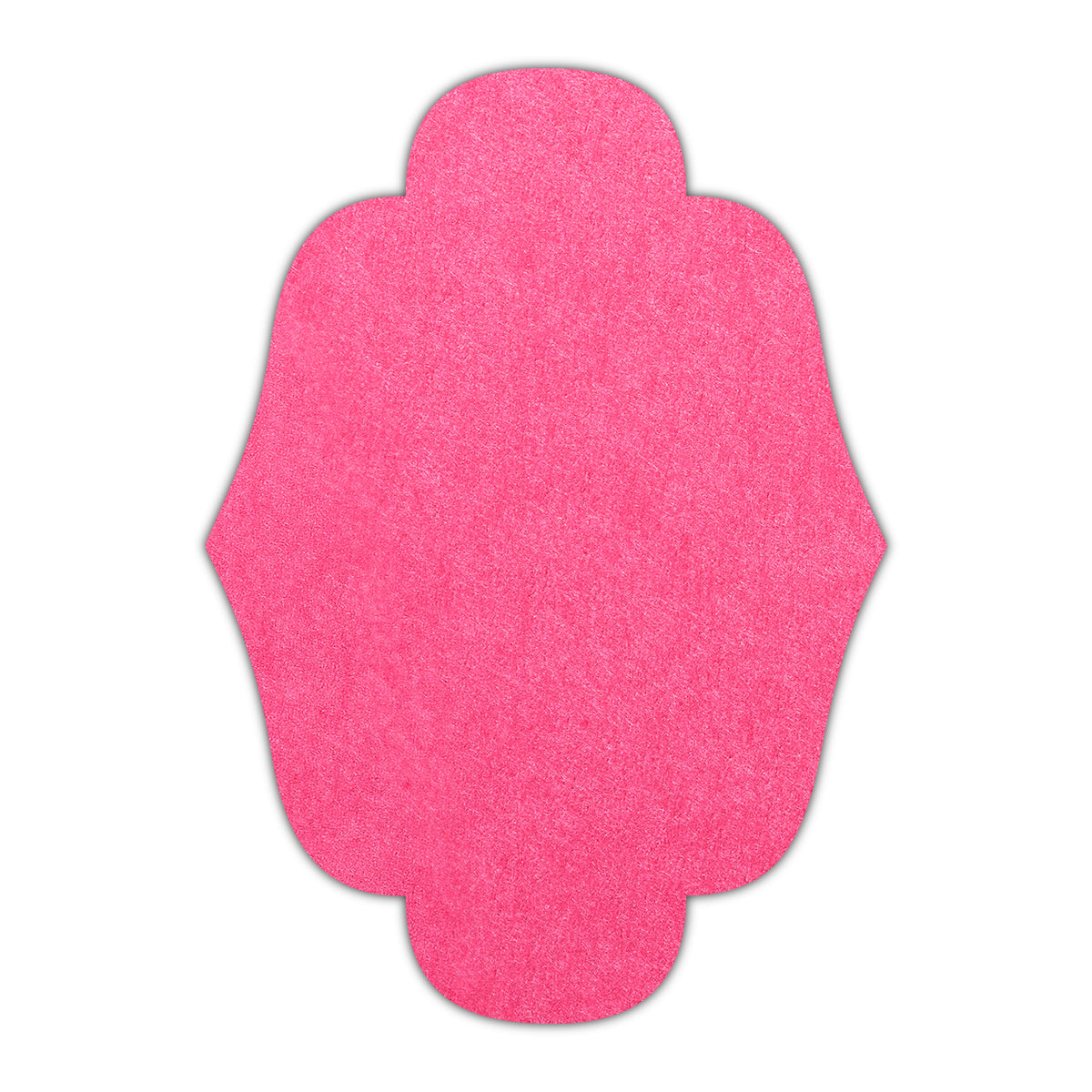 CMYK Print on Hot Pink Cardstock | Shape P34 | 5.5" x 8.5"