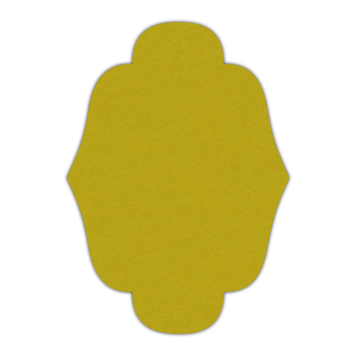 CMYK Print on Kiwi Cardstock | Shape P34 | 6" x 9"