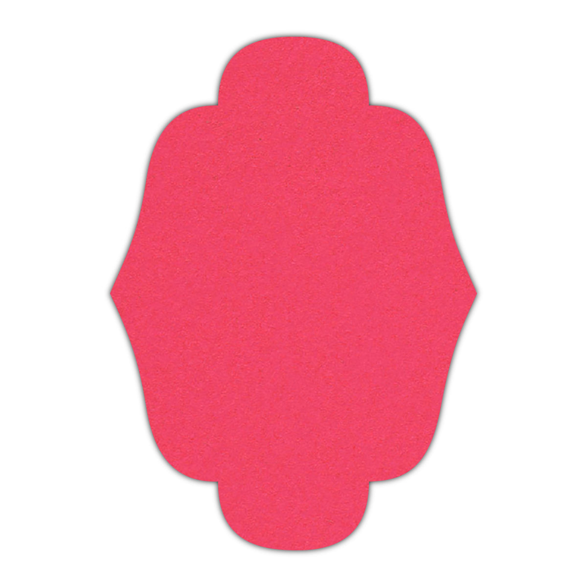 CMYK Print on Lipstick Cardstock | Shape P34 | 8" x 10"