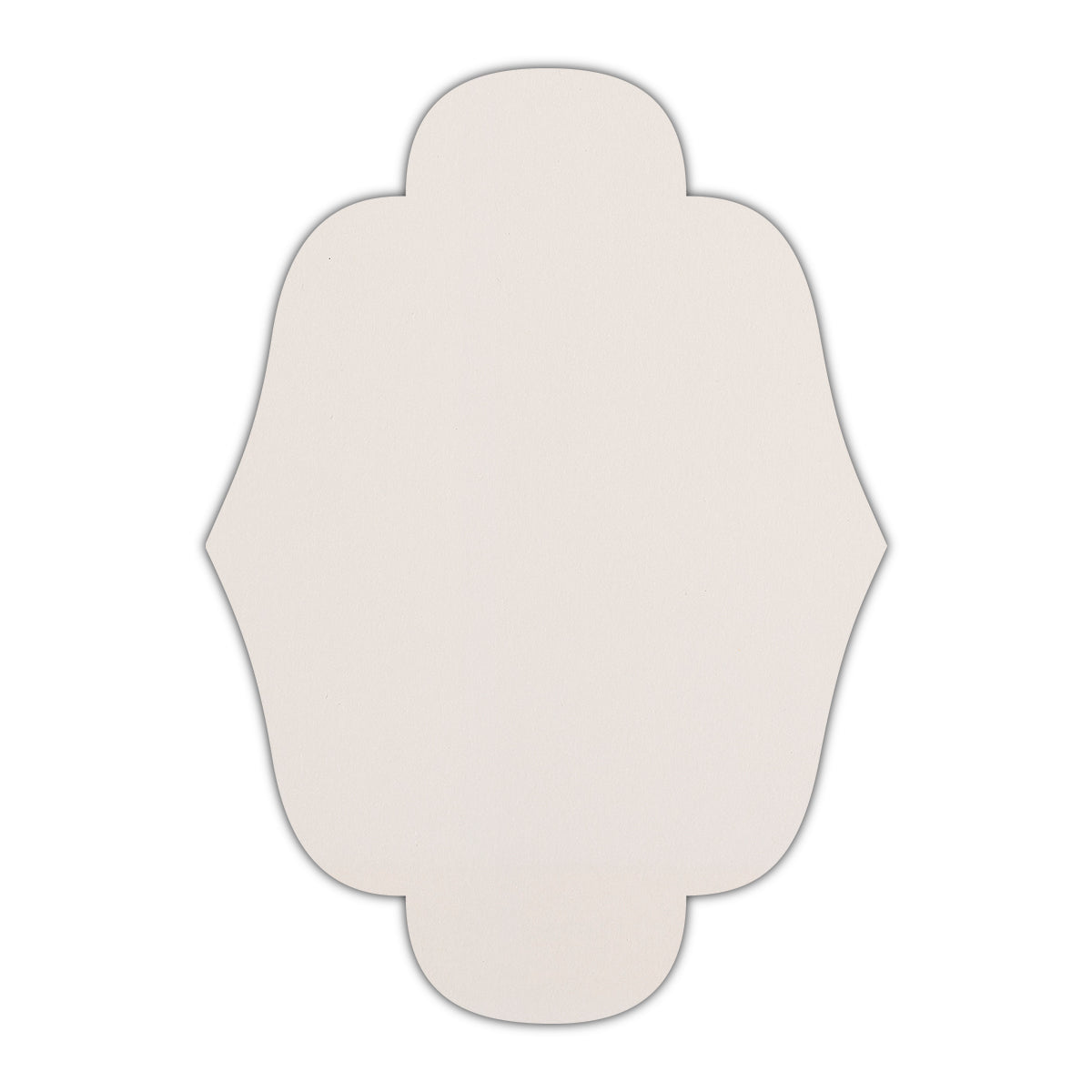 CMYK Print on Natural Cardstock | Shape P34 | 2" x 3.5"