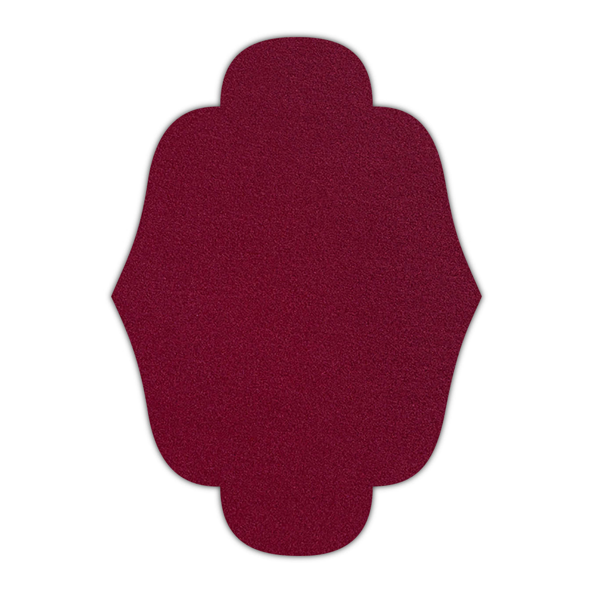 CMYK Print on Shimmer Red Lacquer Cardstock | Shape P34 | 12" x 18"