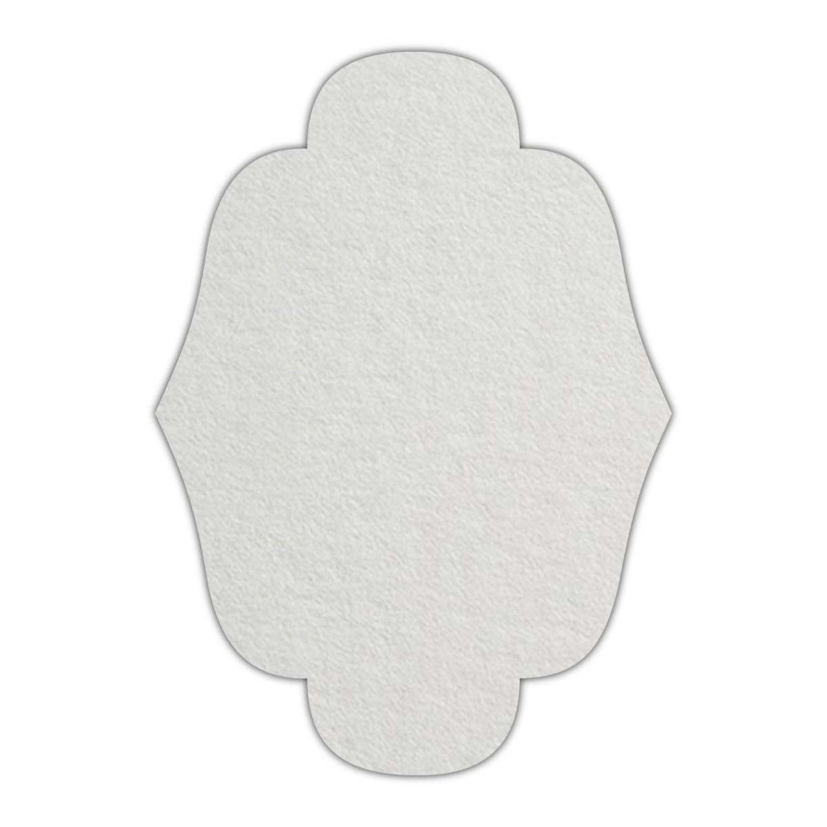 CMYK Print on Sea Grass Cardstock | Shape P34 | 3" x 5"