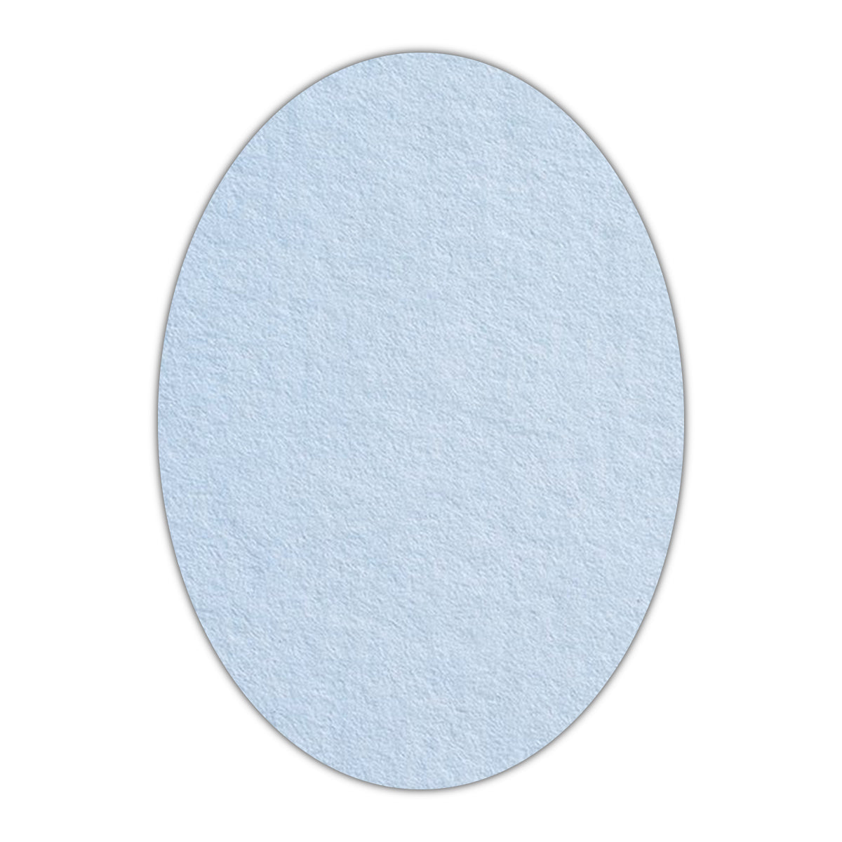 CMYK Print on Light Sky Blue Cardstock | Shape P35 | 2" x 3.5"