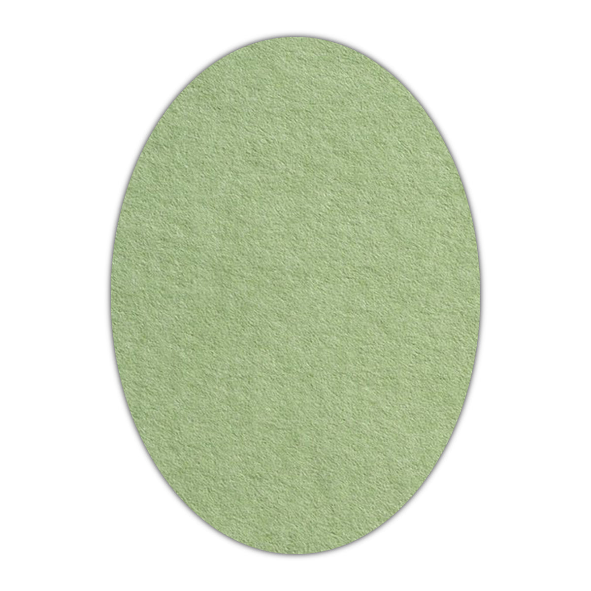 CMYK Print on Olive Green Cardstock | Shape P35 | 3" x 4"