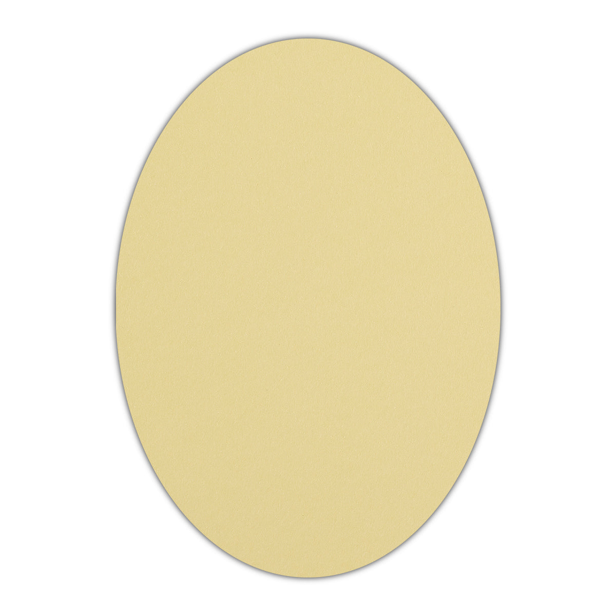 CMYK Print on Sorbet Yellow Cardstock | Shape P35 | 3" x 5"